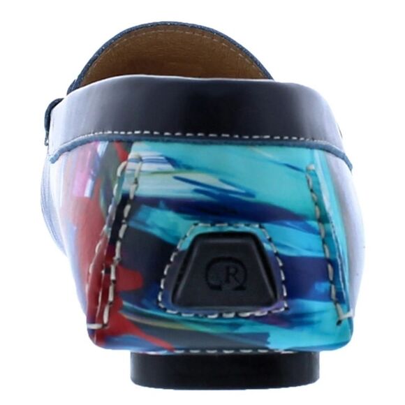 ROBERT GRAHAM Russell Leather Driver Loafer Shoe Hand Painted Size 9 - Picture 13 of 13